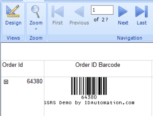 Code 128 Barcode Font